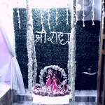 Radha krishna  jhula  home decoration